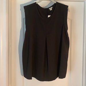NEVER WORN! Black J Crew blouse